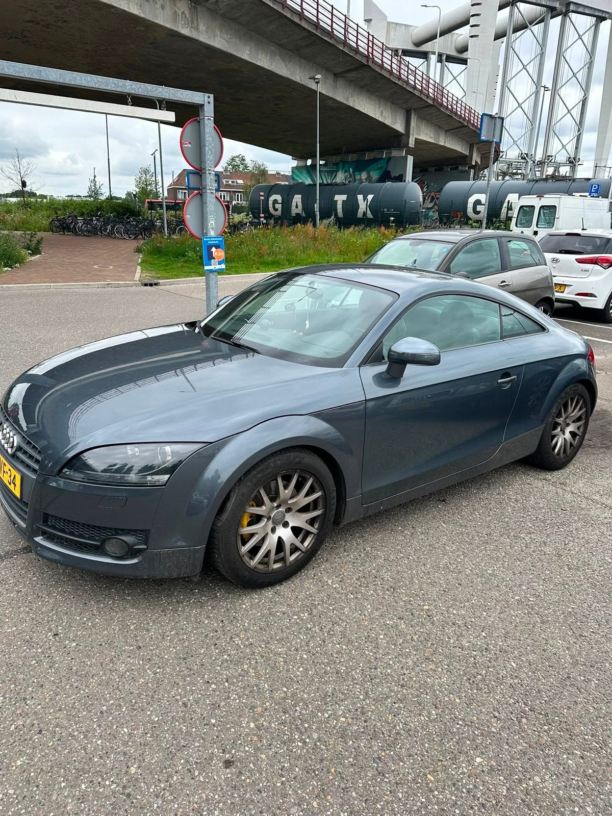 Audi TT 2.0 Tfsi Coupe 147KW AUT 2007 Grijs, Auto's, Audi, TT, Benzine, D, Coupé, Automaat, Geïmporteerd, Zilver of Grijs, Voorwielaandrijving