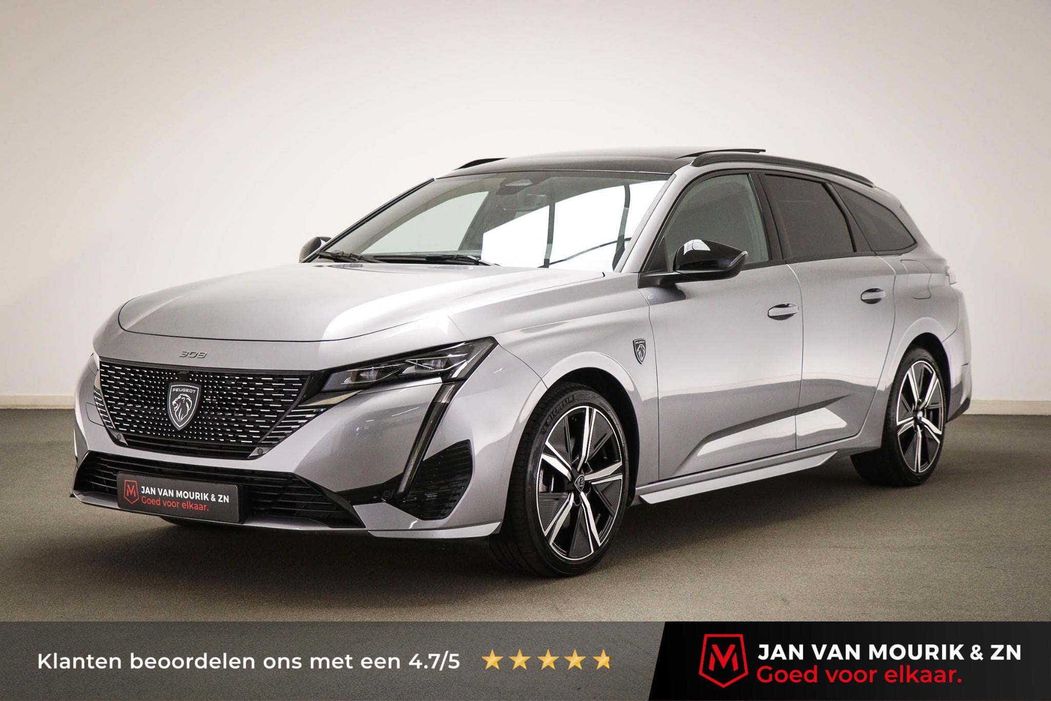 Peugeot 308 SW 1.6 Plug-in Hybrid 225 GT | PANORAMADAK | DAB, Stof, Gebruikt, Euro 6, 4 cilinders