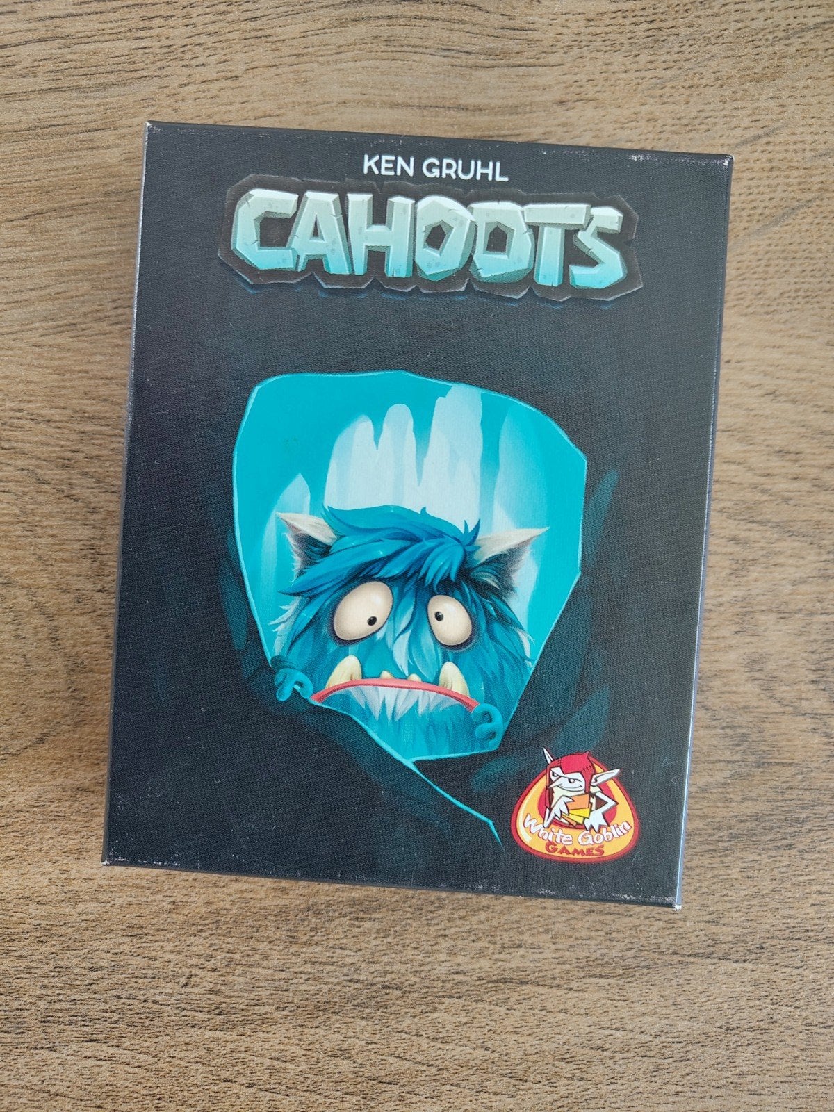 Kleurrijk coöperatief kaartspel: Cahoots (White Goblin Games, Vijf spelers of meer, Ophalen of Verzenden, Zo goed als nieuw, White Goblin Games