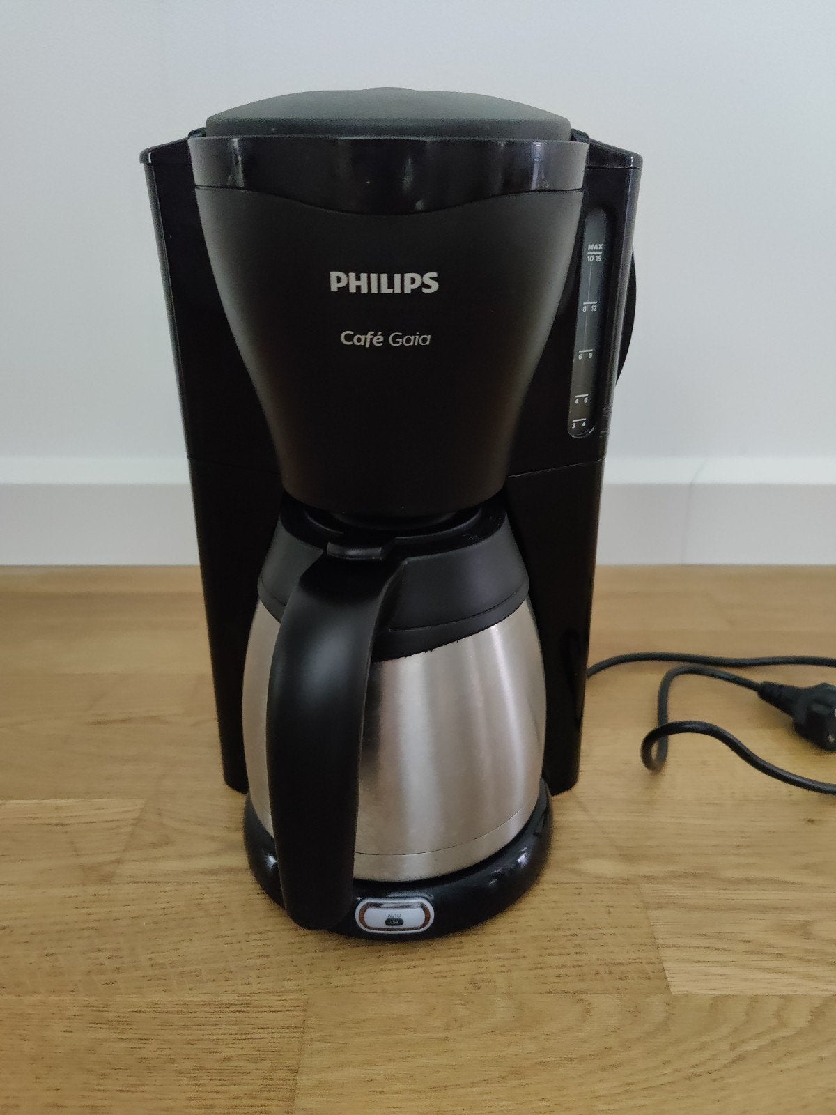 Philips Café Gaia koffiezetapparaat HD7566/20, Witgoed en Apparatuur, Koffiezetapparaten, Ophalen, Gebruikt, 10 kopjes of meer