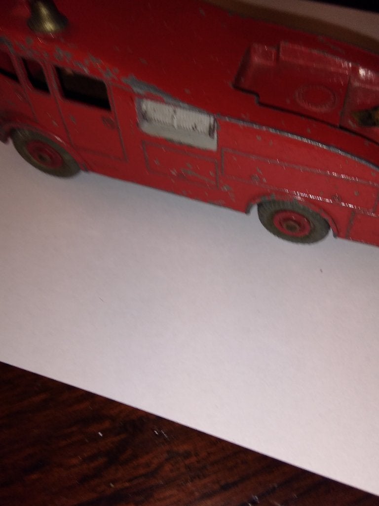 Dinky Toys Fire Engine nr. 955, Ophalen, Gebruikt, Bus of Vrachtwagen