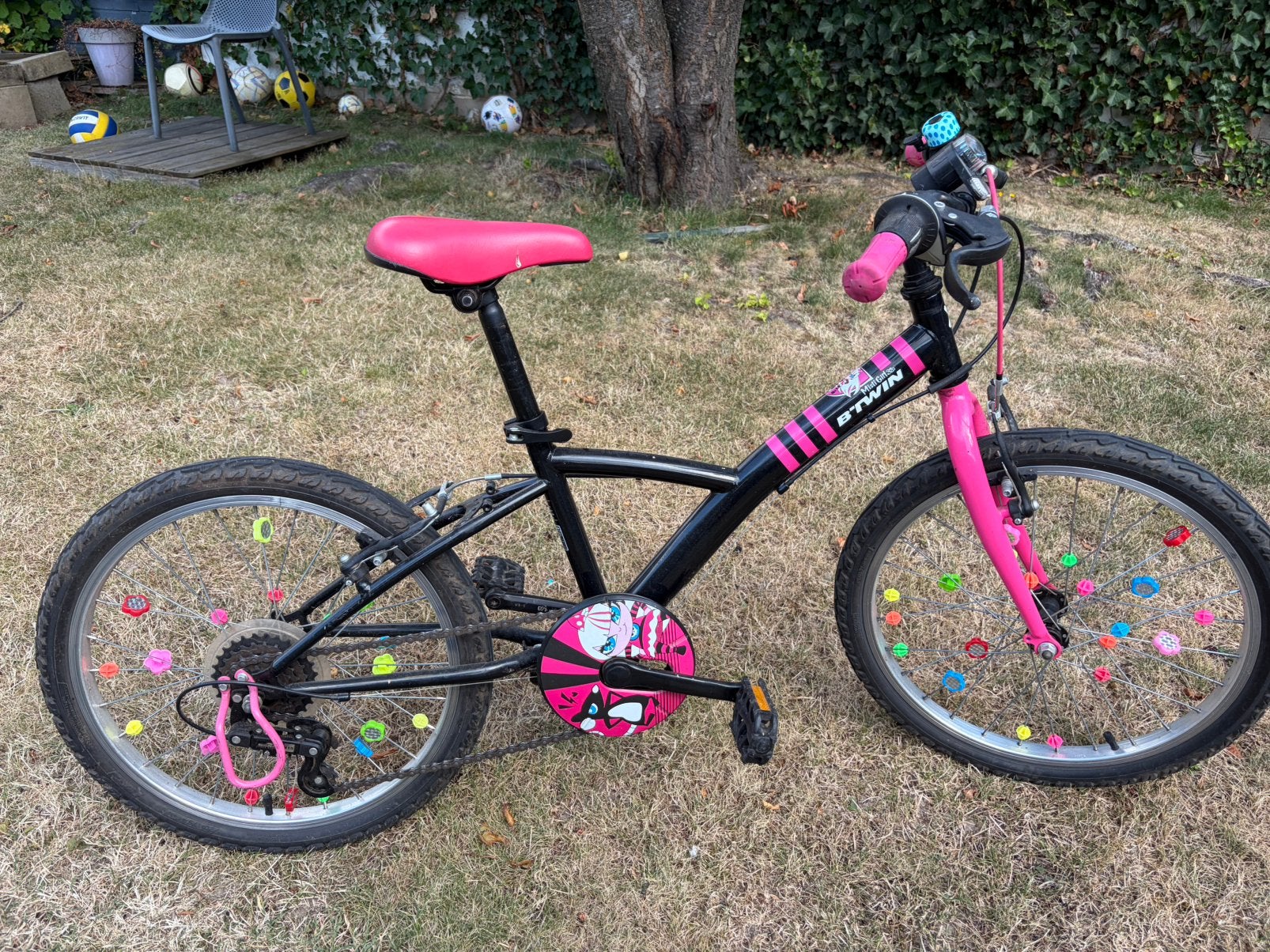 Btwin meisjes fiets, Ophalen, Gebruikt, Velgrem, Versnellingen