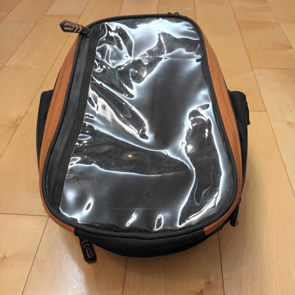 KTM tanktas, Ophalen, Gebruikt