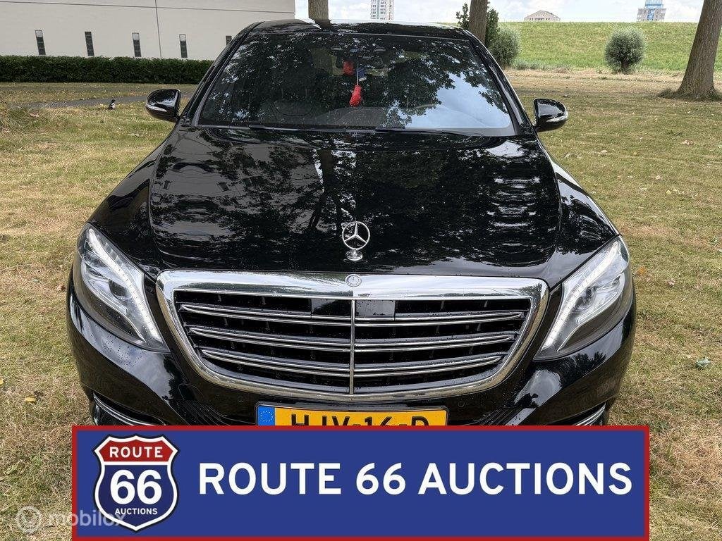 Mercedes-Benz S500 | 2014 | Route 66 Auctions, Auto's, Gebruikt, Overige carrosserieën, Zwart, Bedrijf