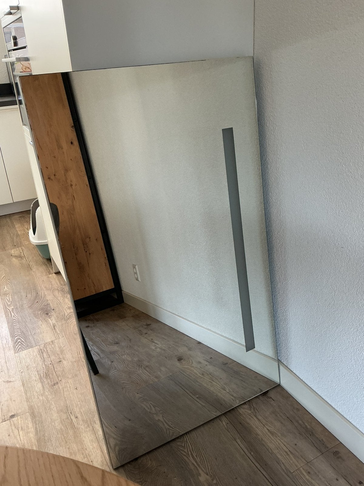 Spiegel badkamer, Huis en Inrichting, Ophalen, Gebruikt, 100 tot 125 cm, Minder dan 100 cm