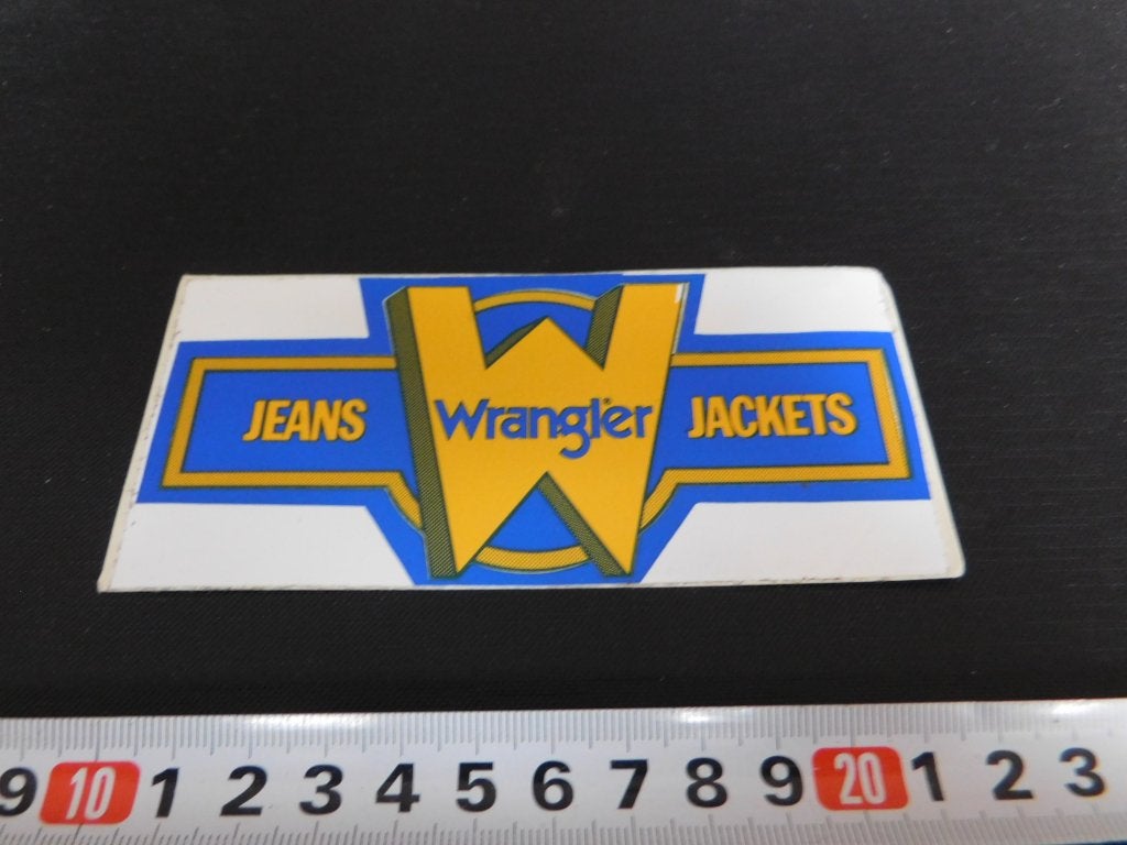 sticker jeans WRANGLER jackets, Ophalen, Zo goed als nieuw