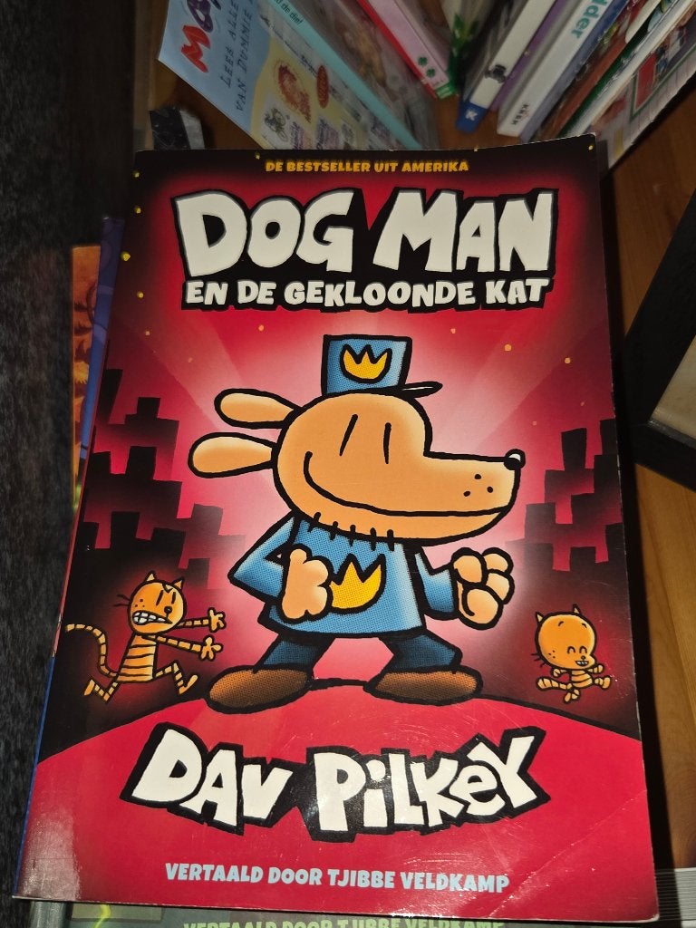 Dog Man en de gekloonde kat zgan, Ophalen, Zo goed als nieuw, Fictie algemeen