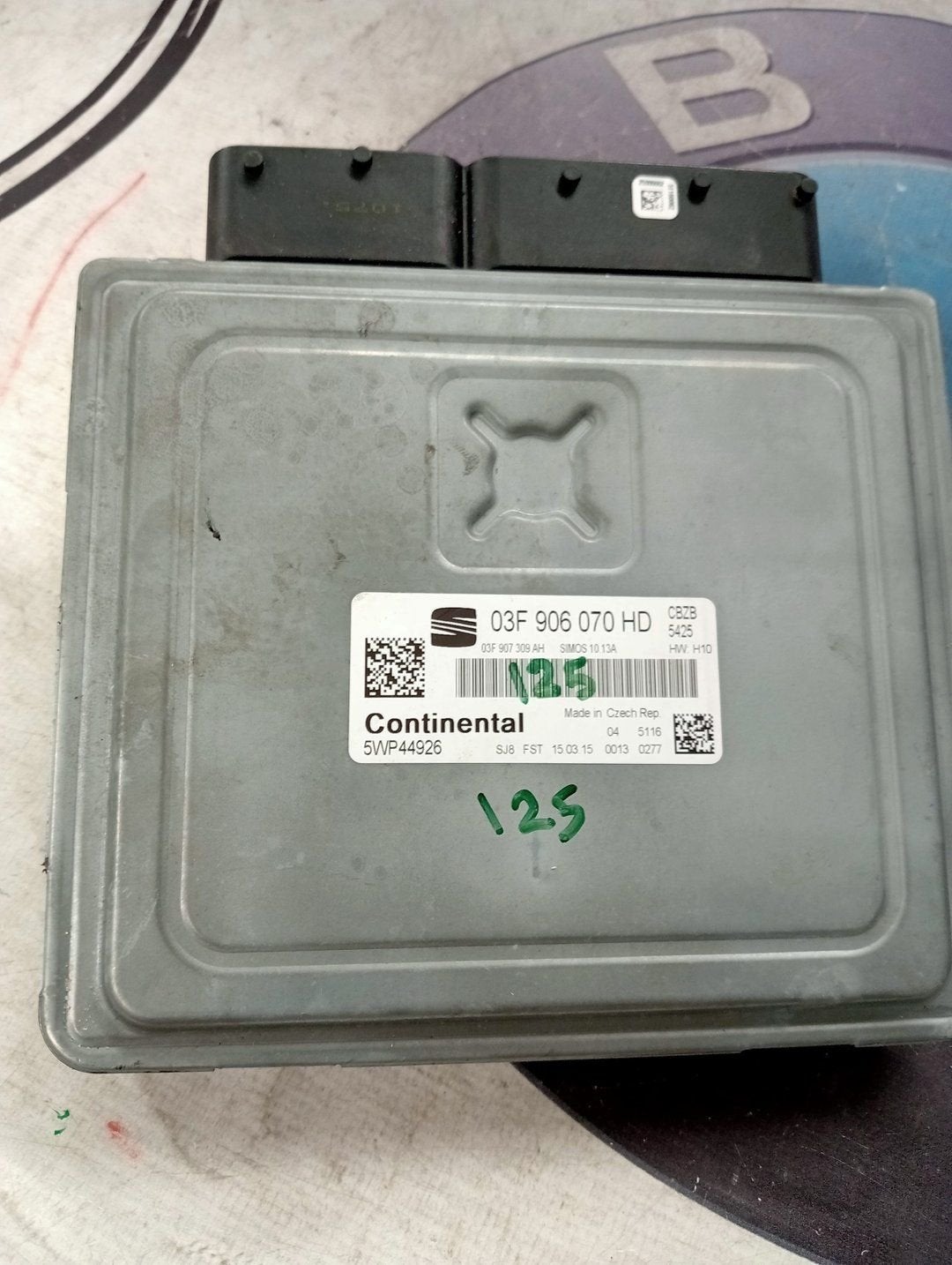 338403VW Beetle 5C Elektronic Control Unit ECU 03F906070HF, Auto-onderdelen, Gebruikt, -, Volkswagen, -