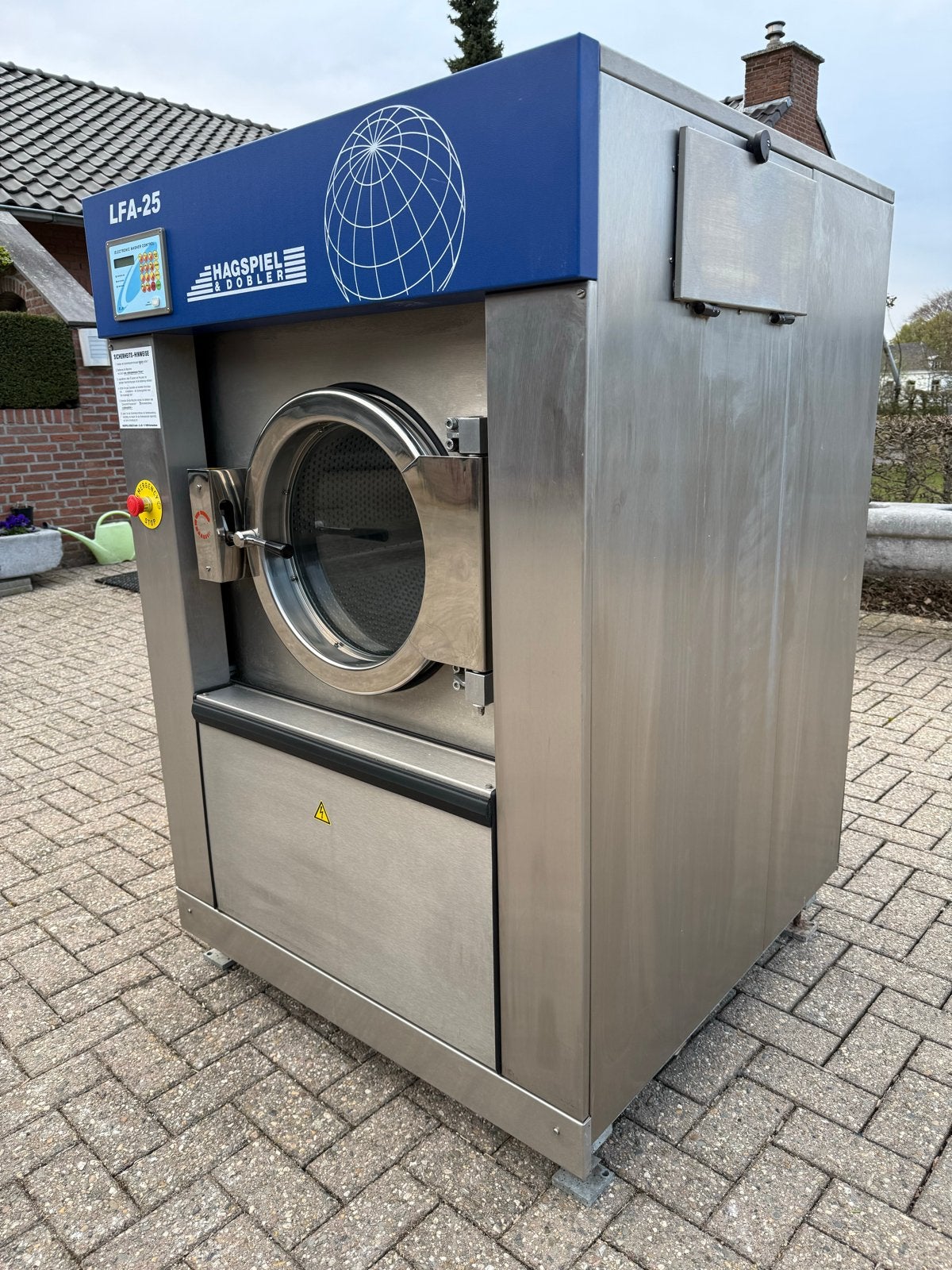HAGSPIEL & DOBLER LFA-25 Industriële Wasmachine, 10 kg of meer, Ophalen of Verzenden, Voorlader, 95 cm of meer