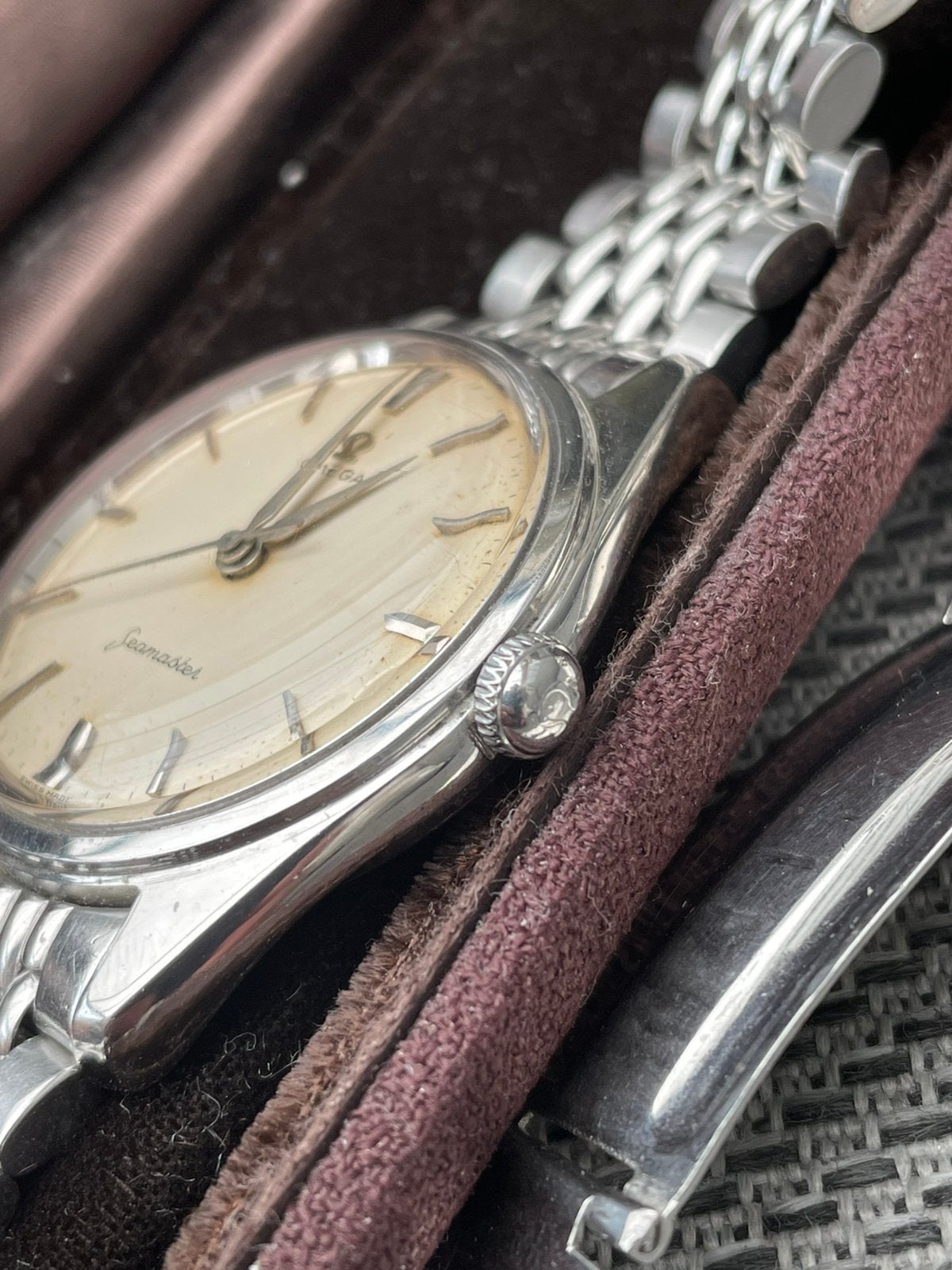 Omega seamaster. (Seashero) 1960., Ophalen, Staal, Omega, 1960 of later