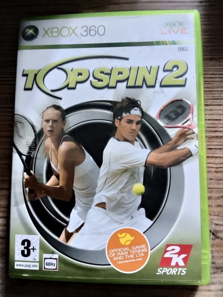 Top Spin 2 - Xbox 360 Tennis Game, Online, Ophalen of Verzenden, Zo goed als nieuw, Sport