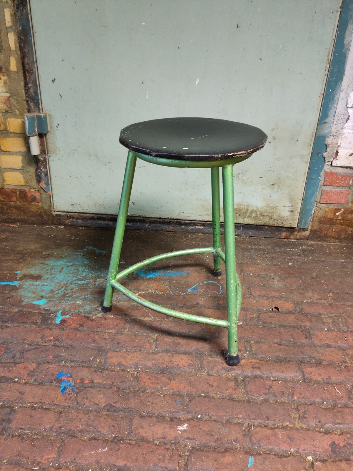 1 vintage kruk, Ophalen of Verzenden, Gebruikt, Hout