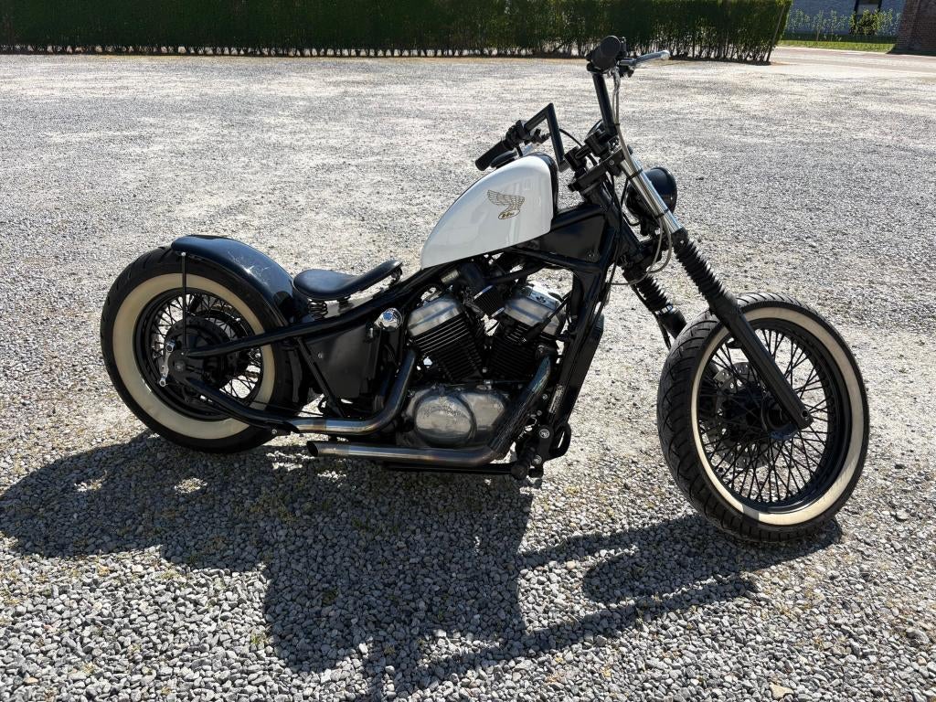 Unieke Honda Shadow VT 600 bobber hardtail, Motoren, Motoren | Honda, 2 cilinders, Chopper, Gebruikt, Particulier