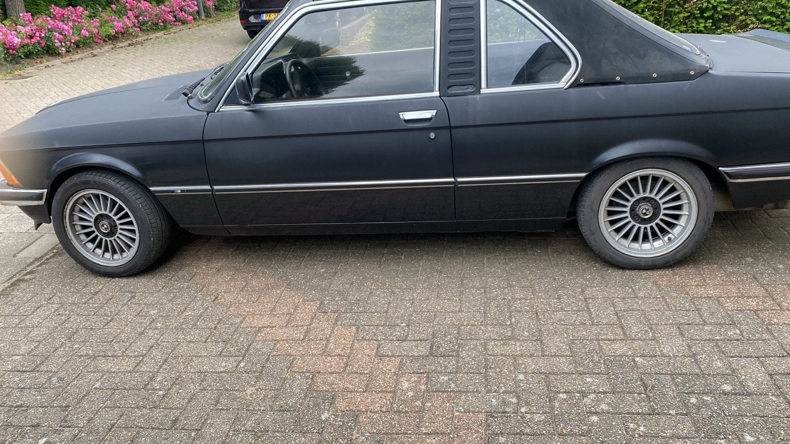 BMW 3-Serie 2.0 320 Baur Cabriolet 1979 Zwart, Auto's, BMW, Automaat, Cabriolet, Zwart, 123 pk