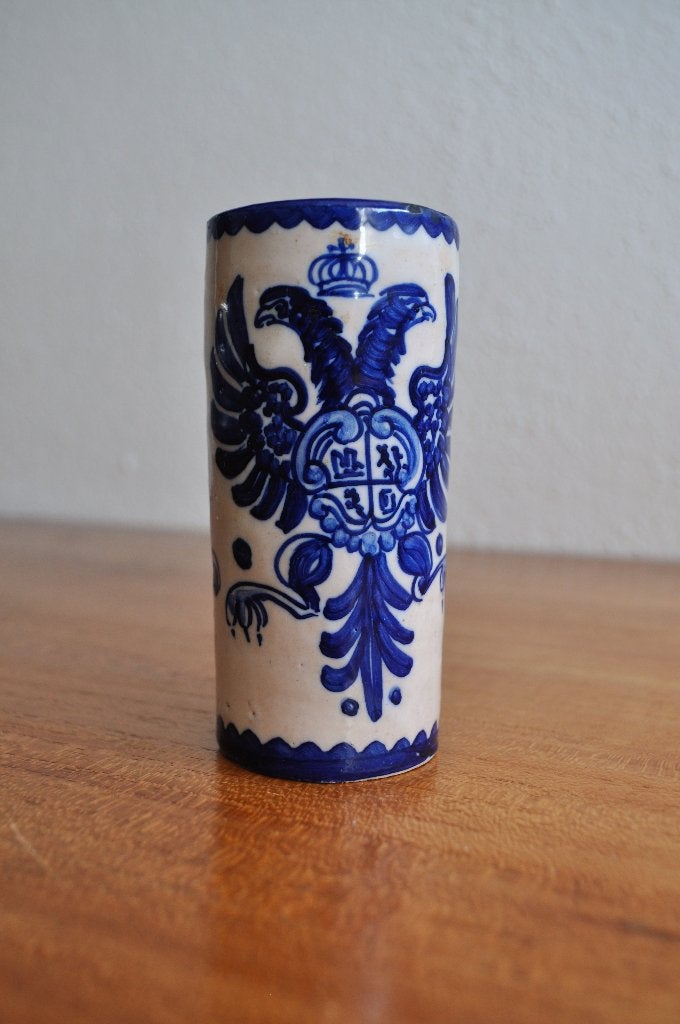 Oude Kannetje Beker Vaasje Toledo 11 cm, Ophalen of Verzenden