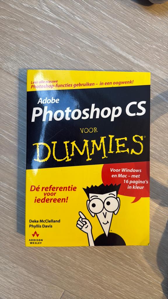 D. MacClelland - Adobe Photoshop CS voor Dummies, Ophalen of Verzenden, Zo goed als nieuw, D. MacClelland; P. Davies