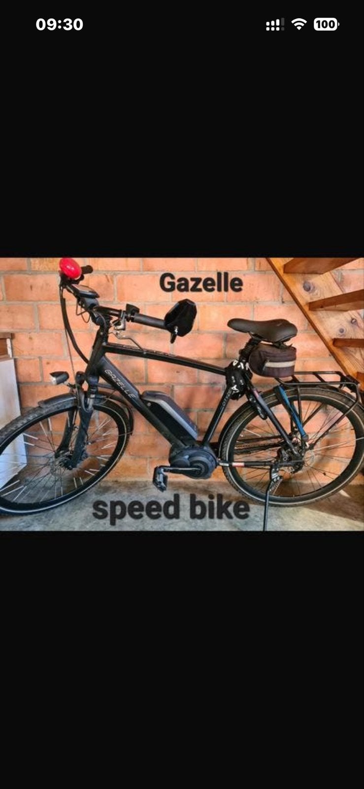 Gazelle Speedbike: Snel en Comfortabel voor Woon-Werk, Fietsen en Brommers, Elektrische fietsen, Gebruikt, Gazelle, 55 tot 59 cm