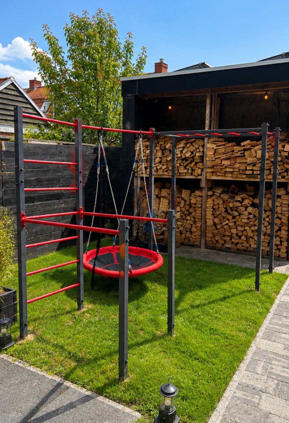 Klimrek multifunctioneel, Ophalen, Zo goed als nieuw