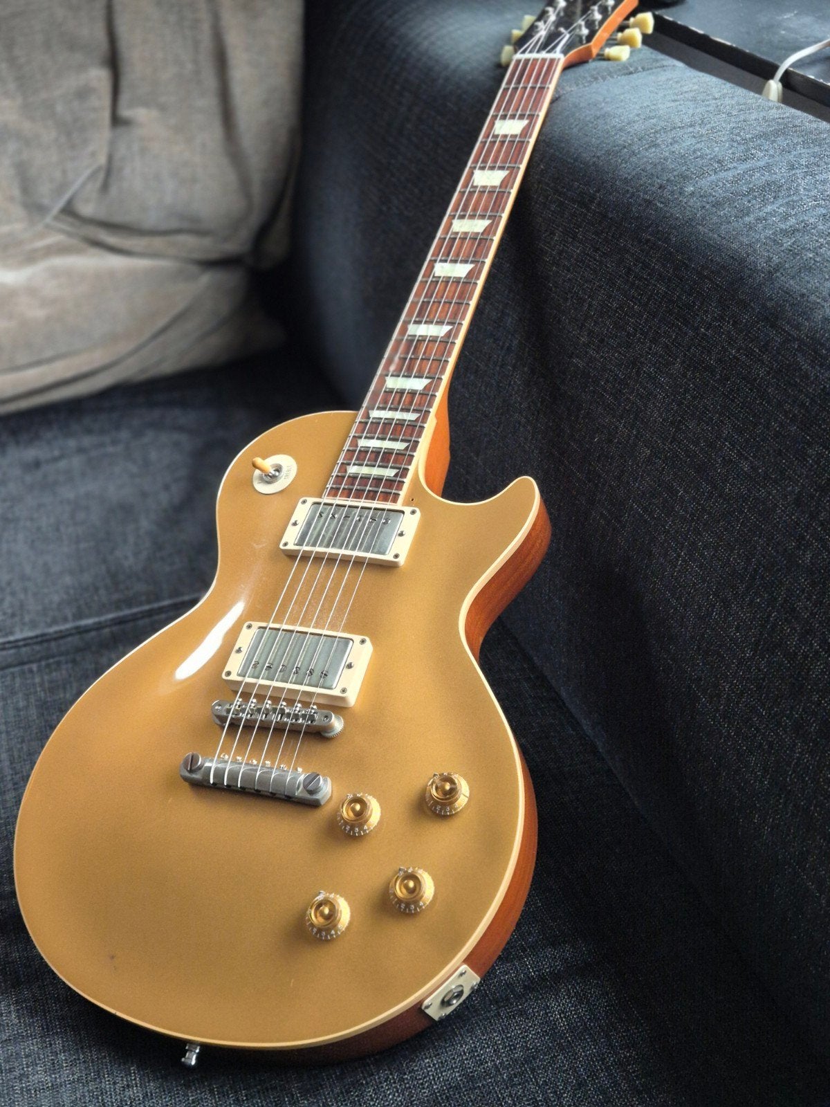 Gibson Les Paul Custom Shop R7 Goldtop 2012, Muziek en Instrumenten, Ophalen, Solid body, Gibson