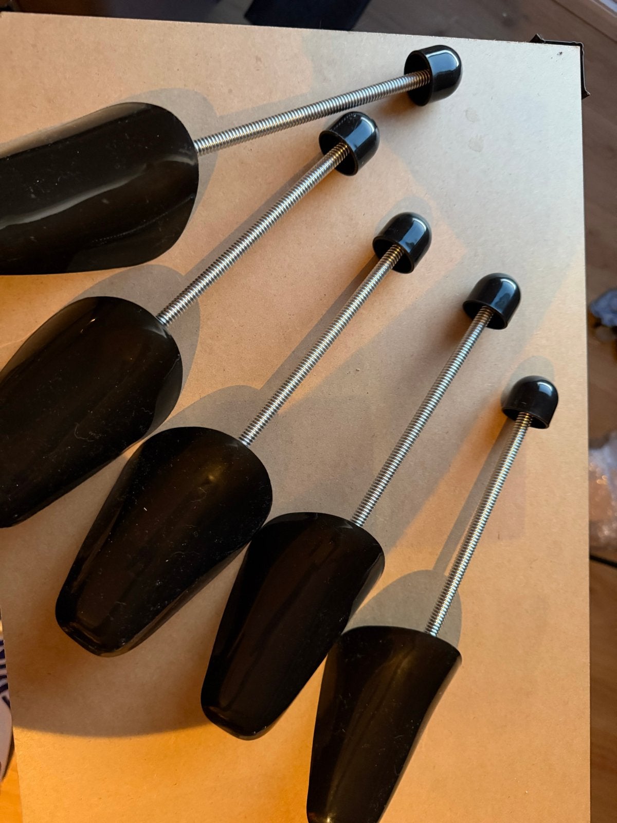 Schoenspanners, Ophalen, Nieuw