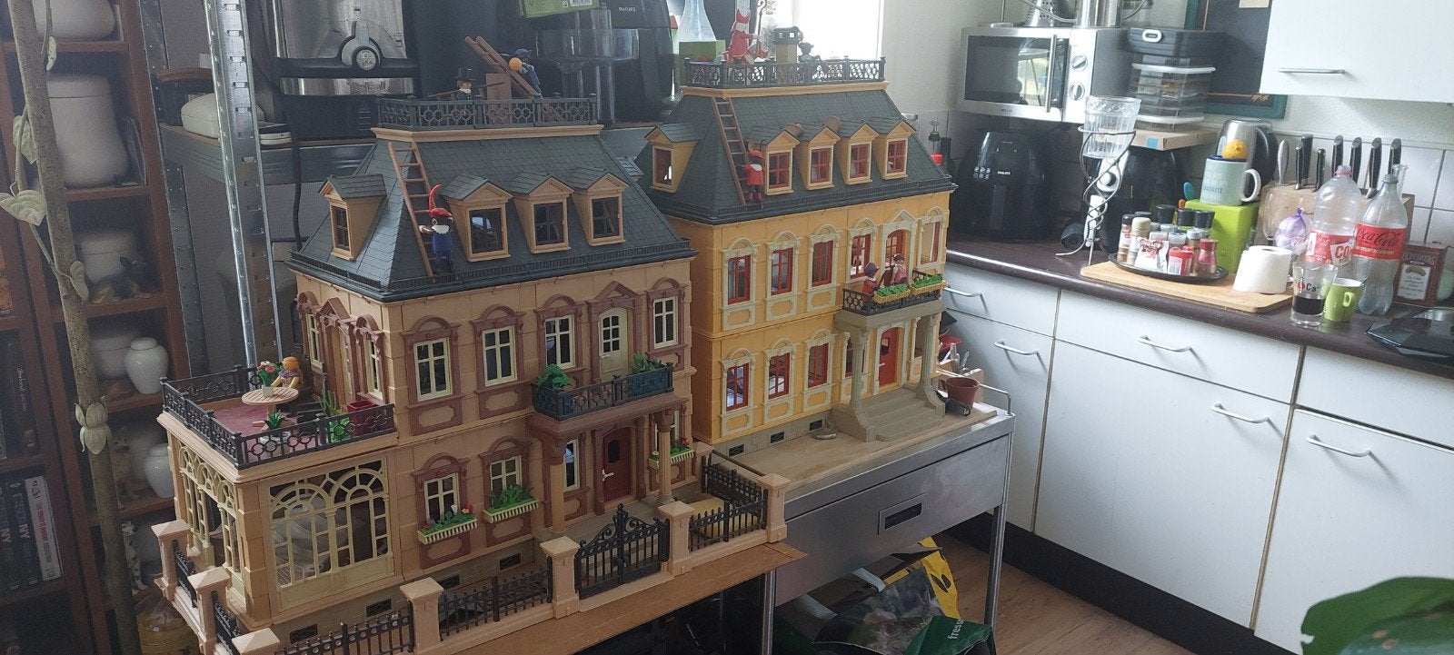 Playmobil 2Grote Herenhuizen - Victoriaans Poppenhuis, Ophalen of Verzenden, Zo goed als nieuw