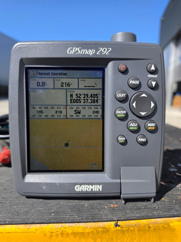 Garmin GPSmap 292 Maritieme GPS-plotter, Ophalen of Verzenden, Gebruikt