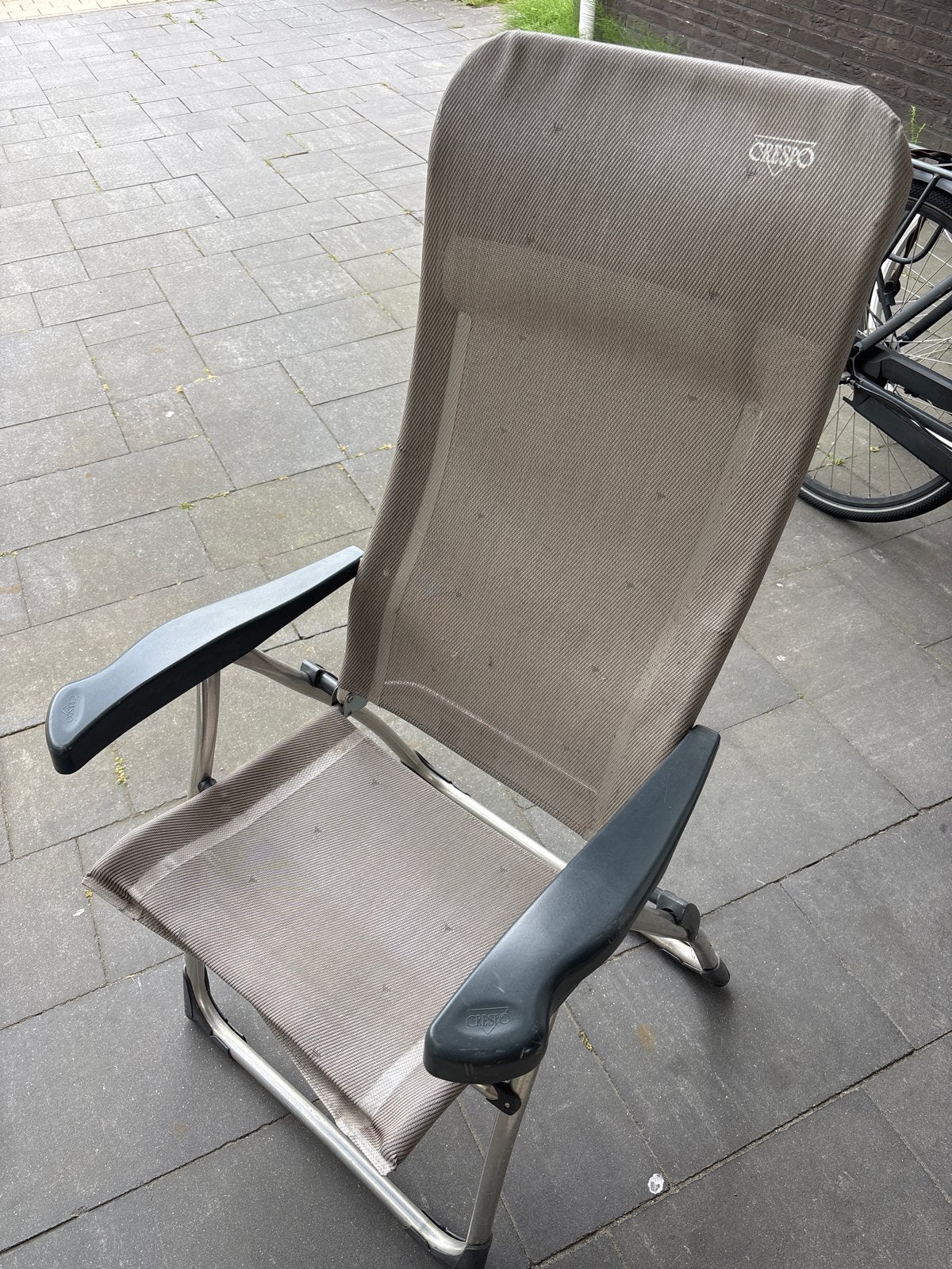 Crespo campingstoel - Comfortabel en opvouwbaar, Ophalen, Gebruikt, Campingstoel