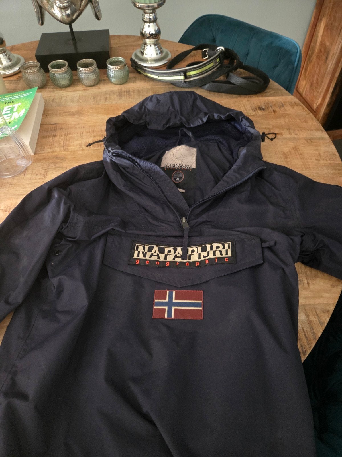 Napapijri jas, Ophalen, Zo goed als nieuw, Blauw