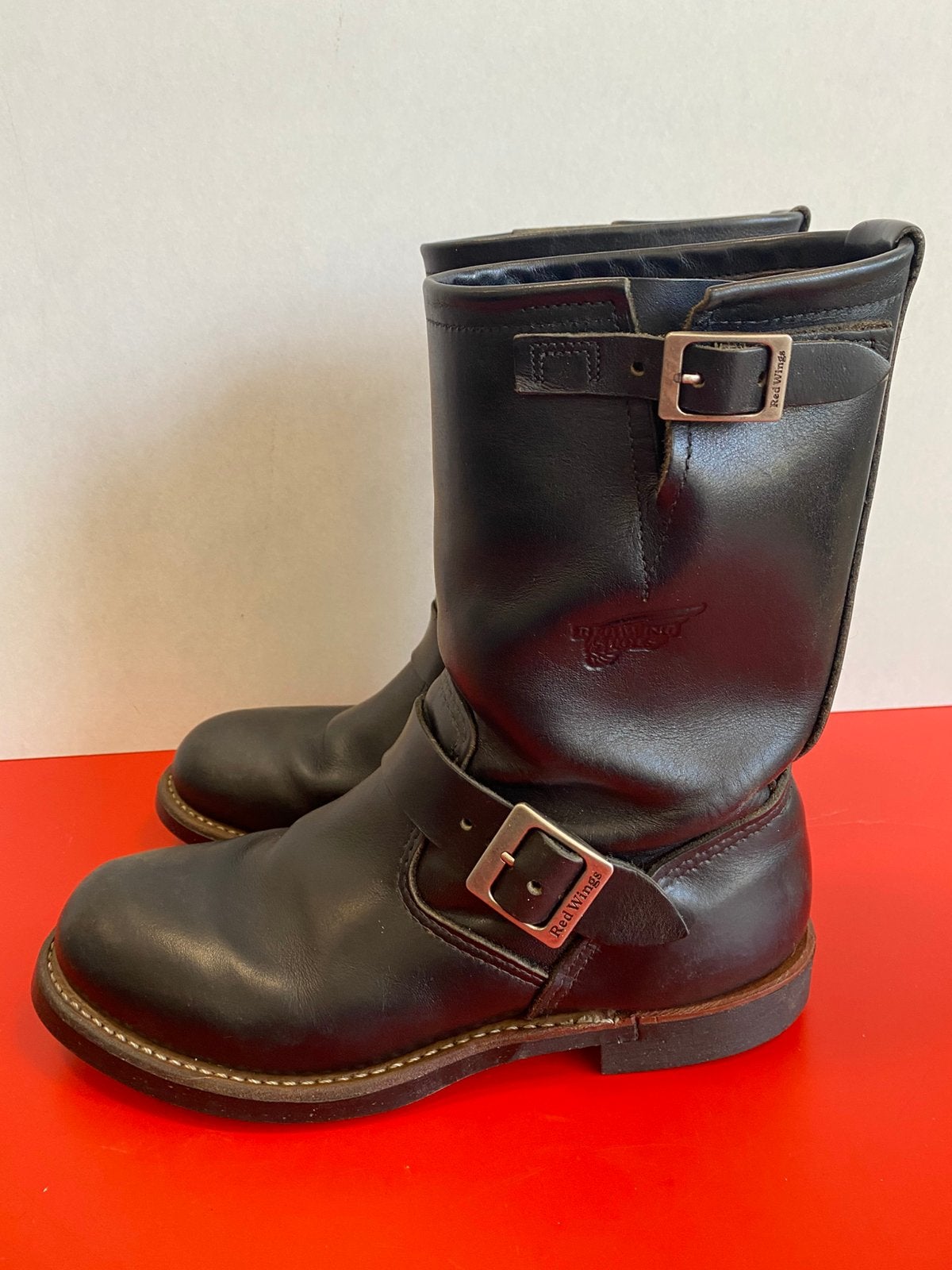 Red Wing 2990 Engineer boots Black Harness US8D/41, Zwart, Boots, Ophalen of Verzenden, Gedragen