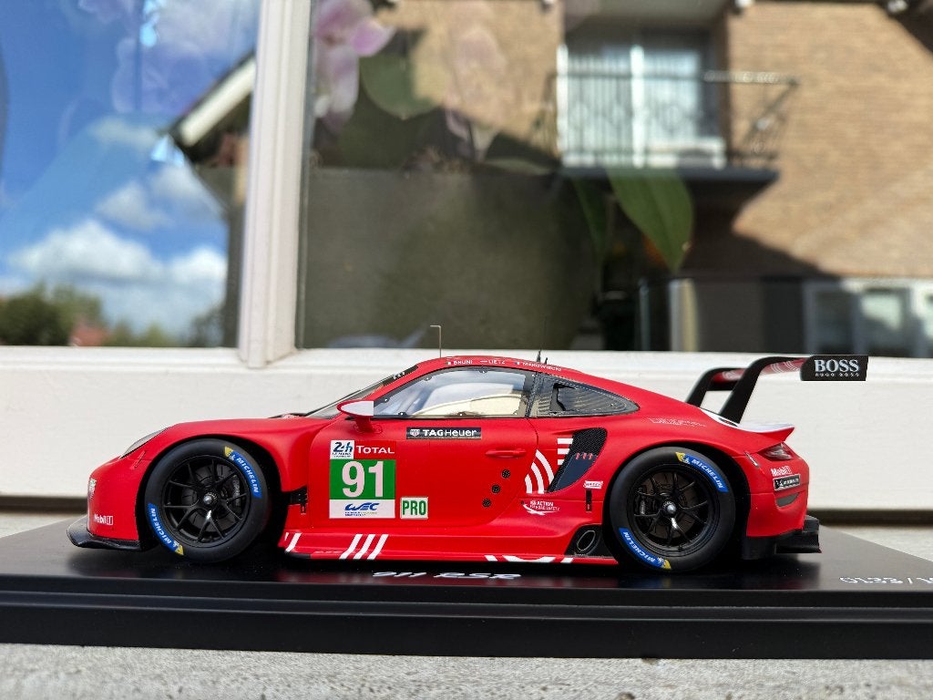 1:18 Porsche 911 991.2 RSR #91 2020 Spark WAP0219030MLEM, Overige merken, Models@sparkmodel.com, Nieuw, Ophalen of Verzenden