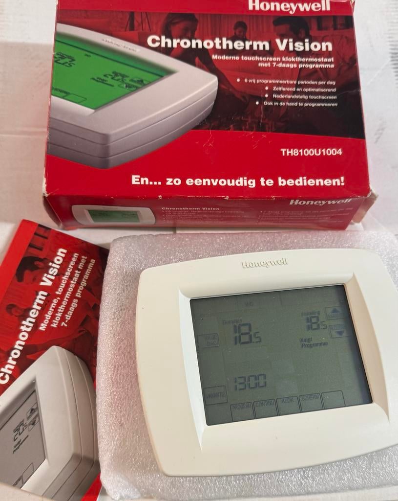 Honeywell Chronotherm Vision TH8100U1004 Klokthermostaat, Ophalen of Verzenden, Slimme thermostaat, Zo goed als nieuw