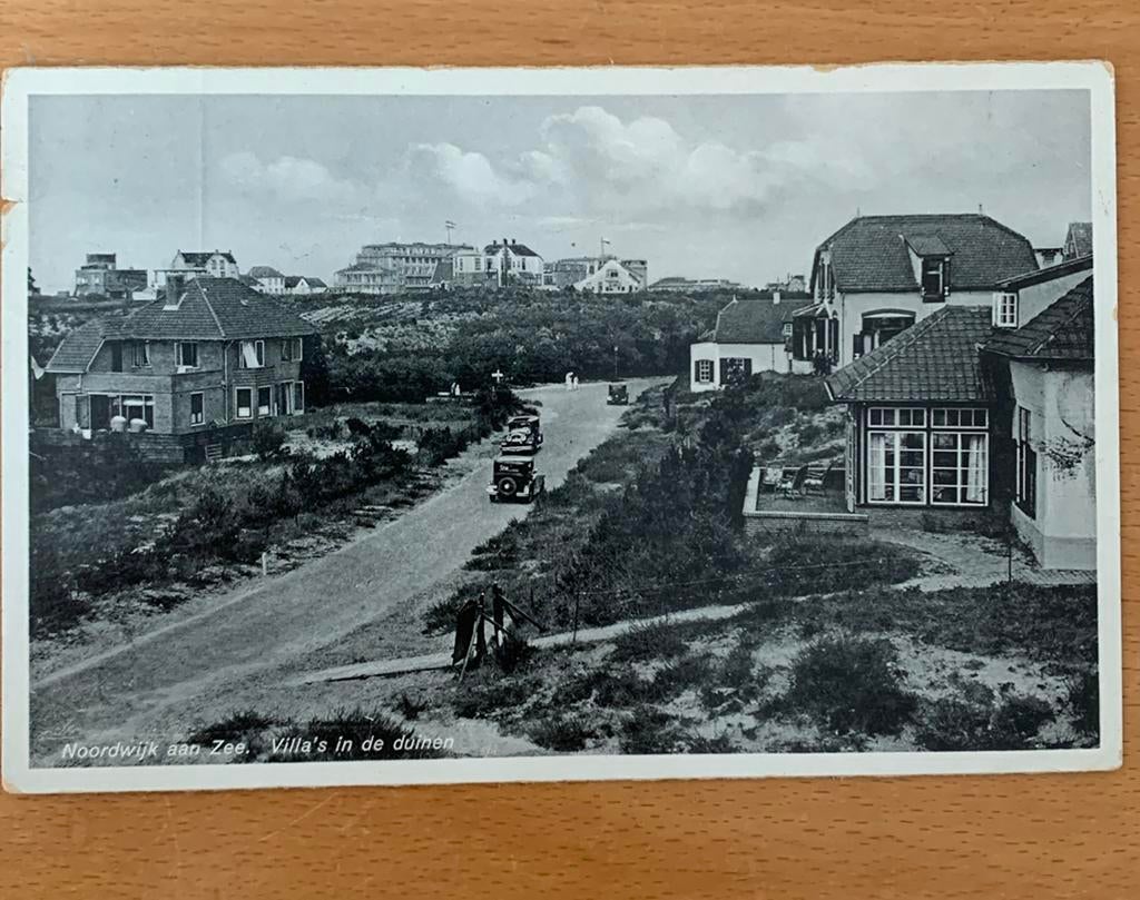 Ansichtkaart Noordwijk aan Zee villas in de duinen, Ophalen, Zuid-Holland