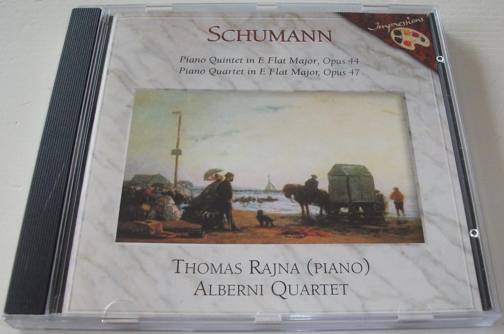 CD *** SCHUMANN *** Piano Quintet & Quartet, Ophalen of Verzenden, Classicisme, Zo goed als nieuw, Overige typen