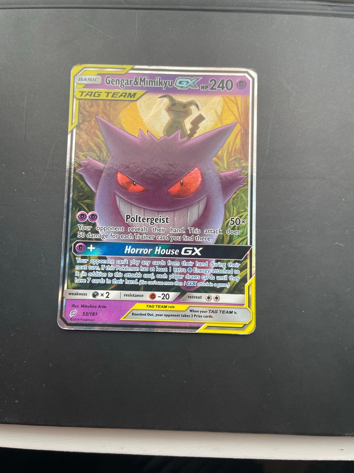 Pokémon kaarten: Gengar, Pikachu VMAX, Silvally GX en meer, Ophalen of Verzenden, Gebruikt, Meerdere kaarten, Foil