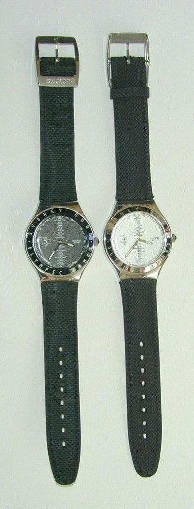 Swatch Irony Sydney 2000 Olympische Spelen duo set, Sieraden, Tassen en Uiterlijk, Horloges | Heren, Kunststof, Polshorloge, Swatch