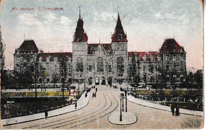AMSTERDAM - RIJKSMUSEUM, Ophalen of Verzenden, Gelopen, Noord-Holland