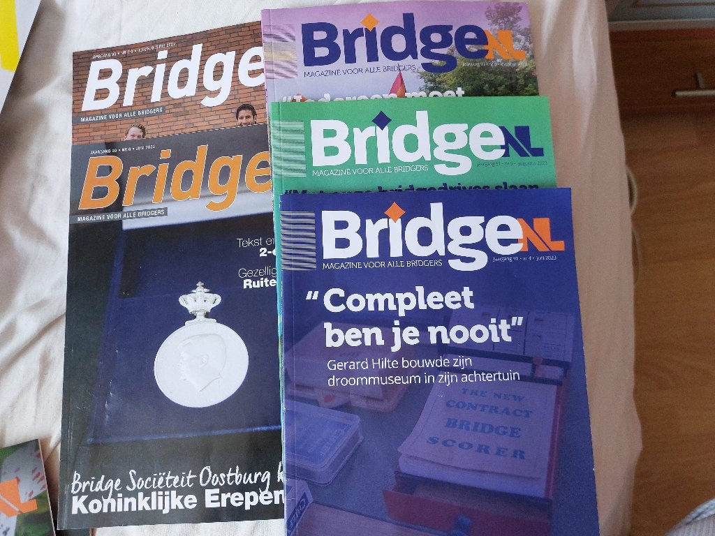 Bridge 6, 7/8 2022 en 4, 5, 6 2023, Boeken, Ophalen of Verzenden
