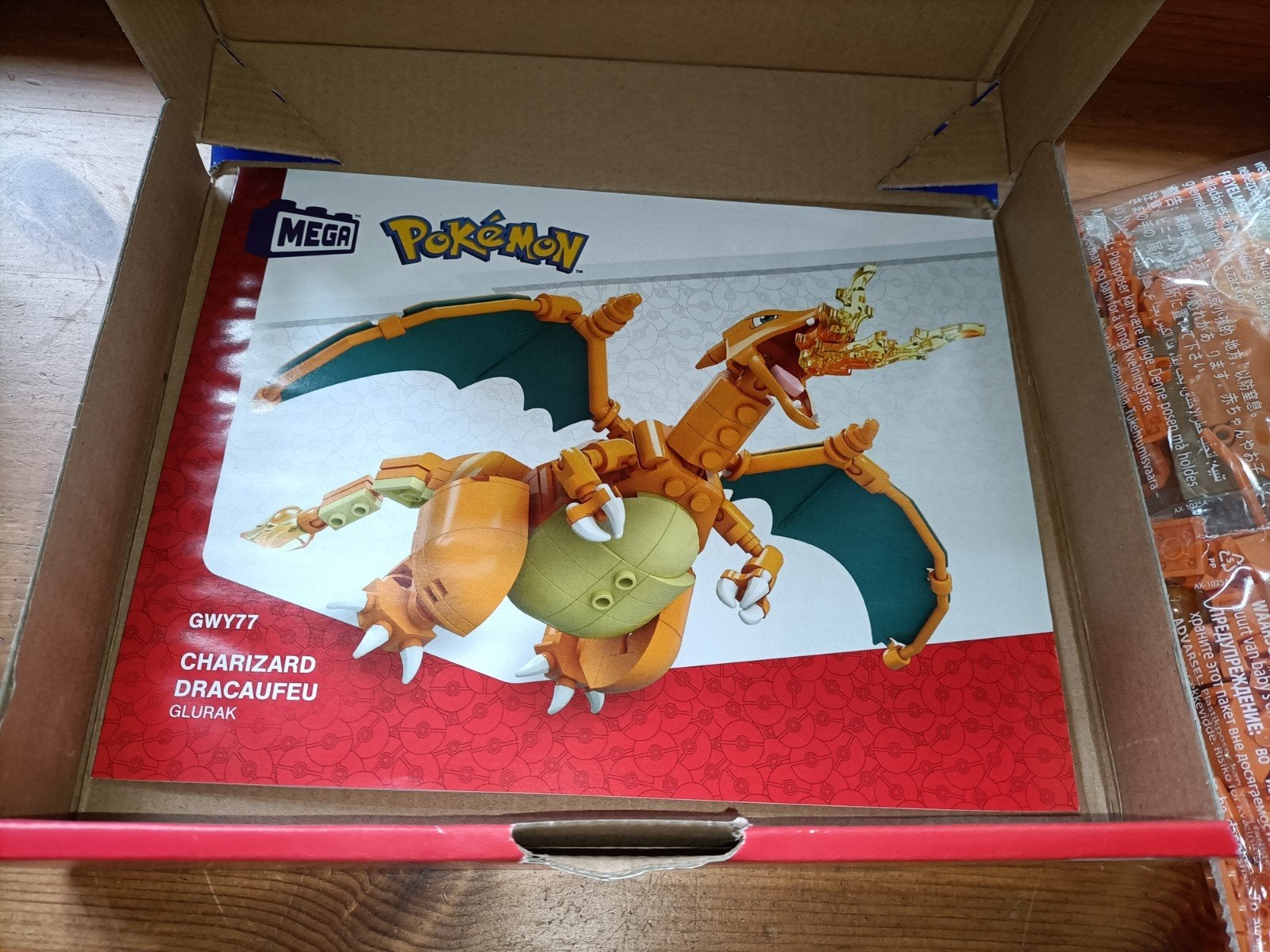 MEGA Pokémon Charizard bouwset - Nieuw in doos, Kinderen en Baby's, Speelgoed | Bouwstenen, Ophalen of Verzenden, Nieuw, Megabloks