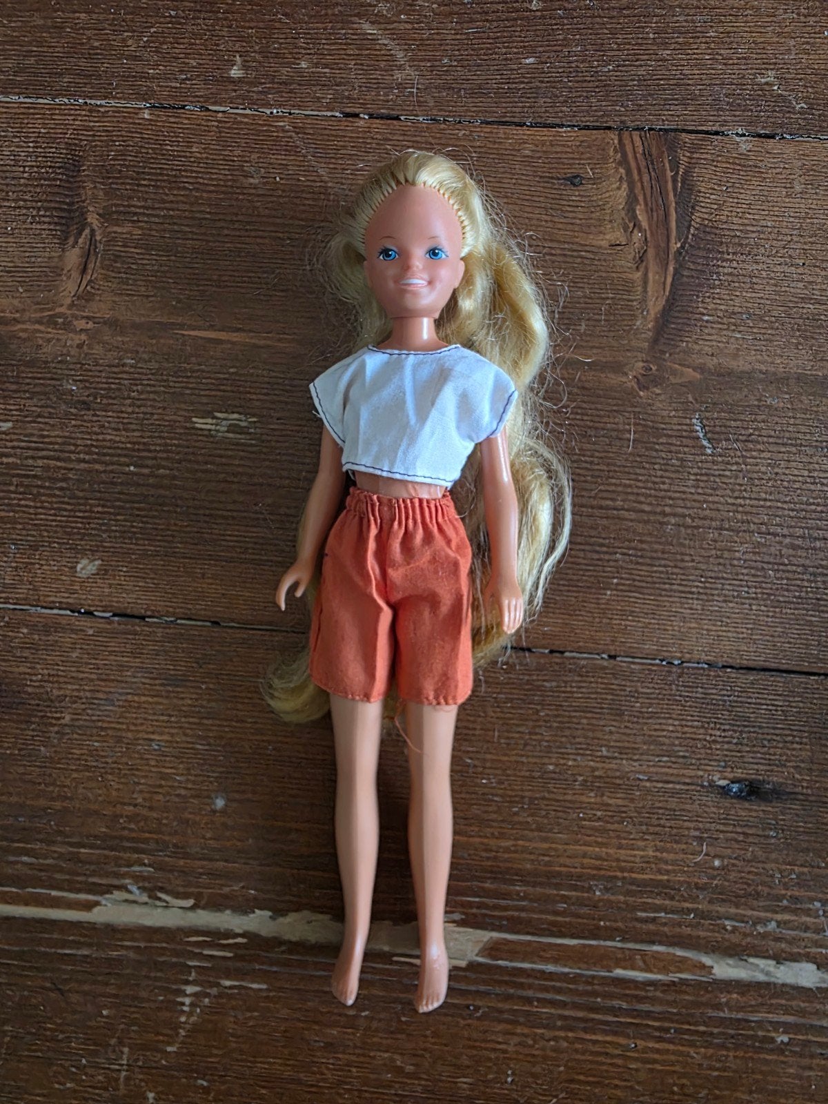 Vintage skipper Barbie, Verzamelen, Ophalen of Verzenden, Gebruikt, Pop