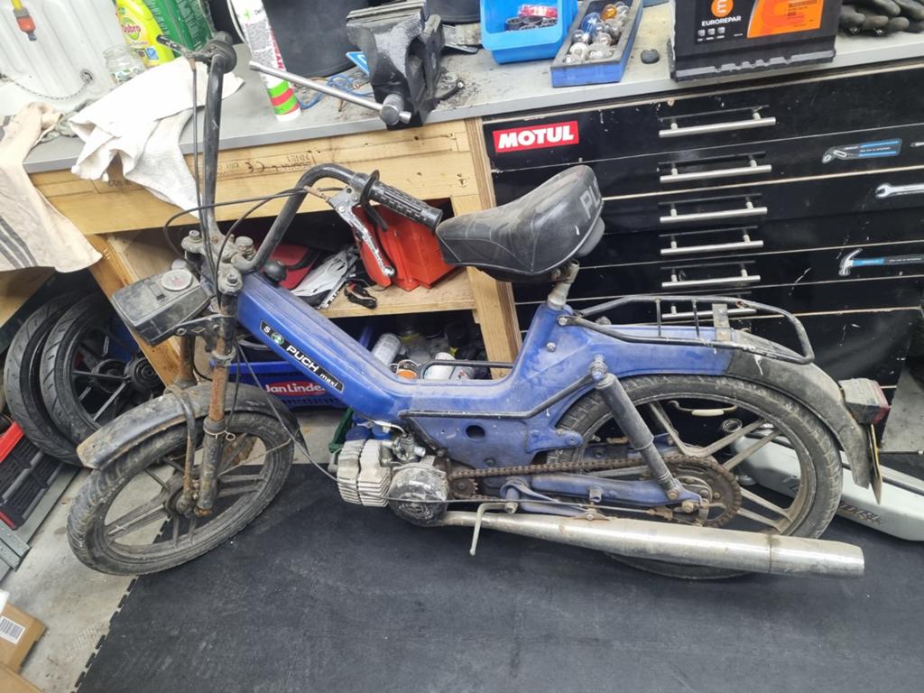 Puch Maxi gele plaat, Fietsen en Brommers, Brommers | Puch, Puch, Puch, Ophalen of Verzenden, Puch
