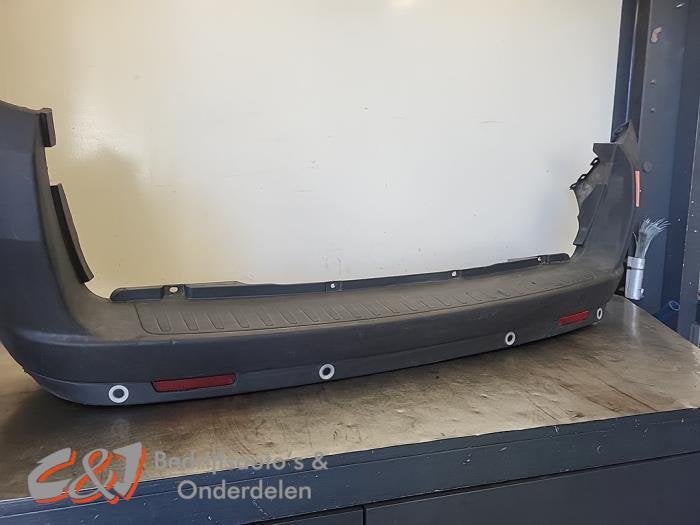 Achterbumper van een Fiat Doblo, Gebruikt, -, -, Ophalen of Verzenden