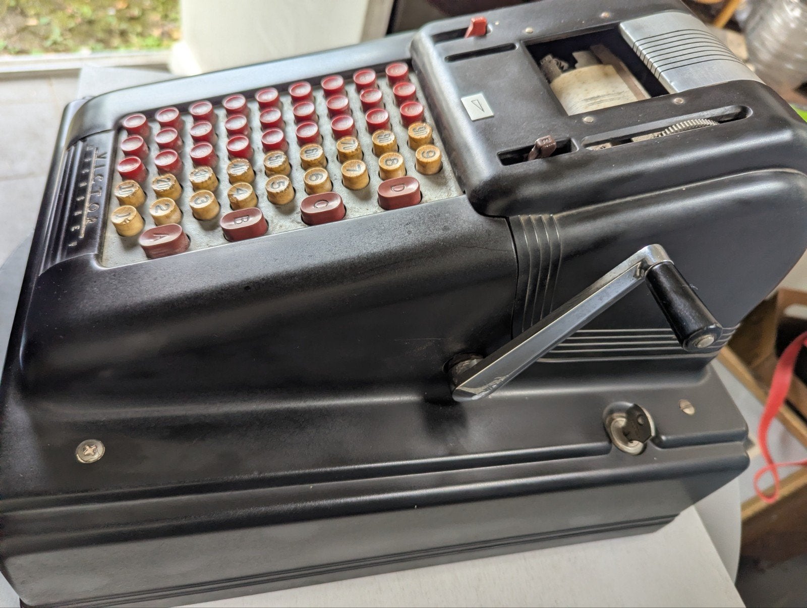 Vintage McCaskey Victor Telmachine - Zeldzaam Kantooritem, Antiek en Kunst, Ophalen