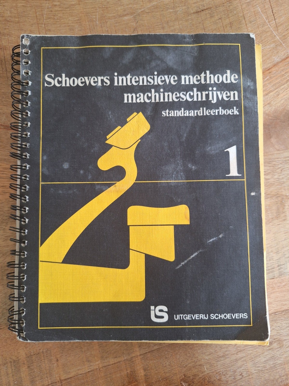 Schoevers typen leerboek ringband 220 blz. gebruikte staat, Ophalen of Verzenden, Beta, Gelezen