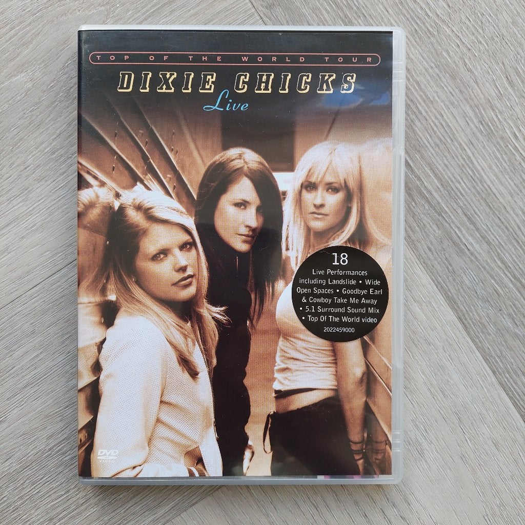 Dixie Chicks / Top Of The World Tour / Live, Nieuwstaat, Alle leeftijden, Ophalen of Verzenden, Zo goed als nieuw, Concert