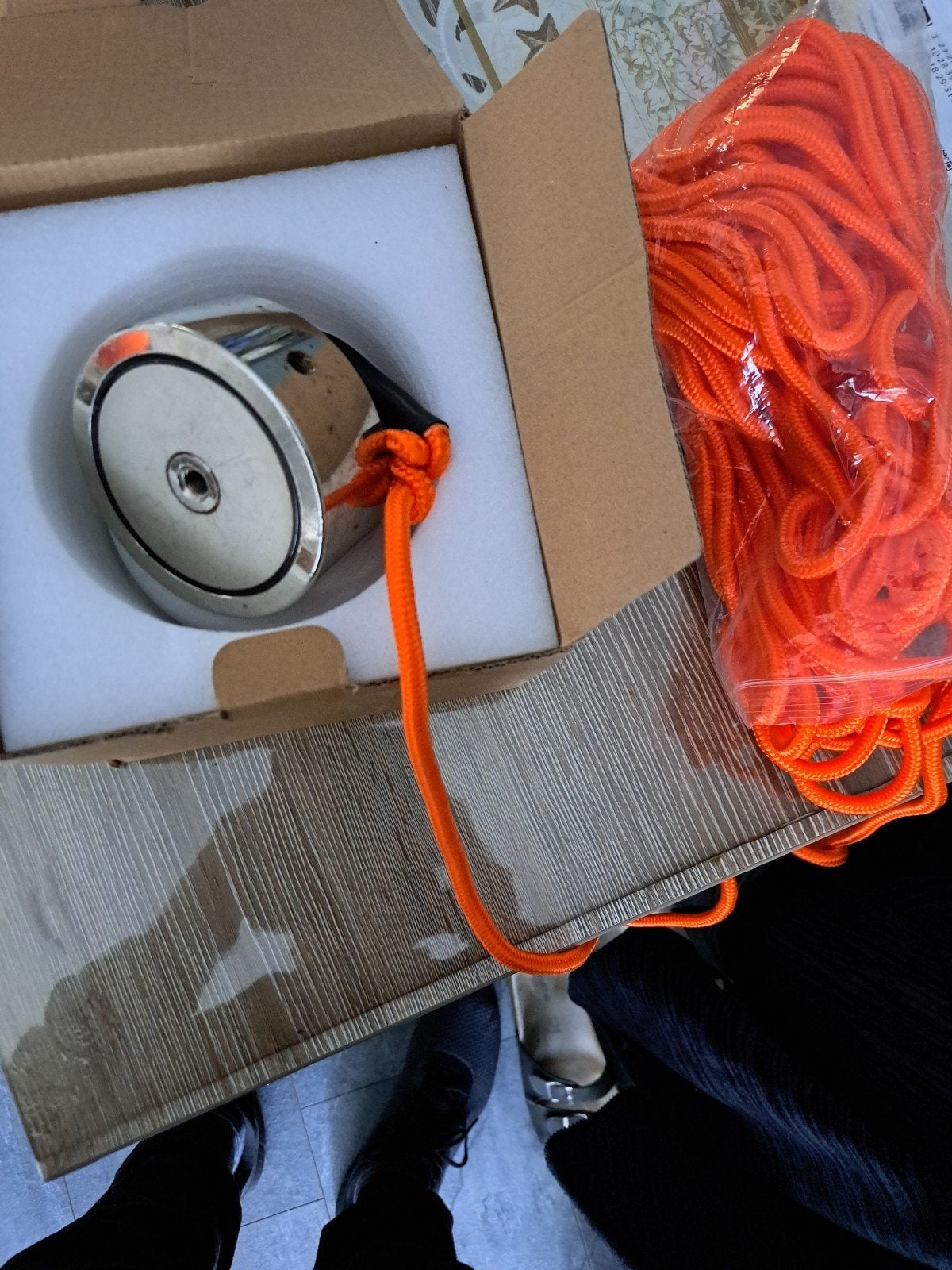 vismagneet 1000kg trekkracht nu 125,00 ex, Ophalen of Verzenden, Nieuw