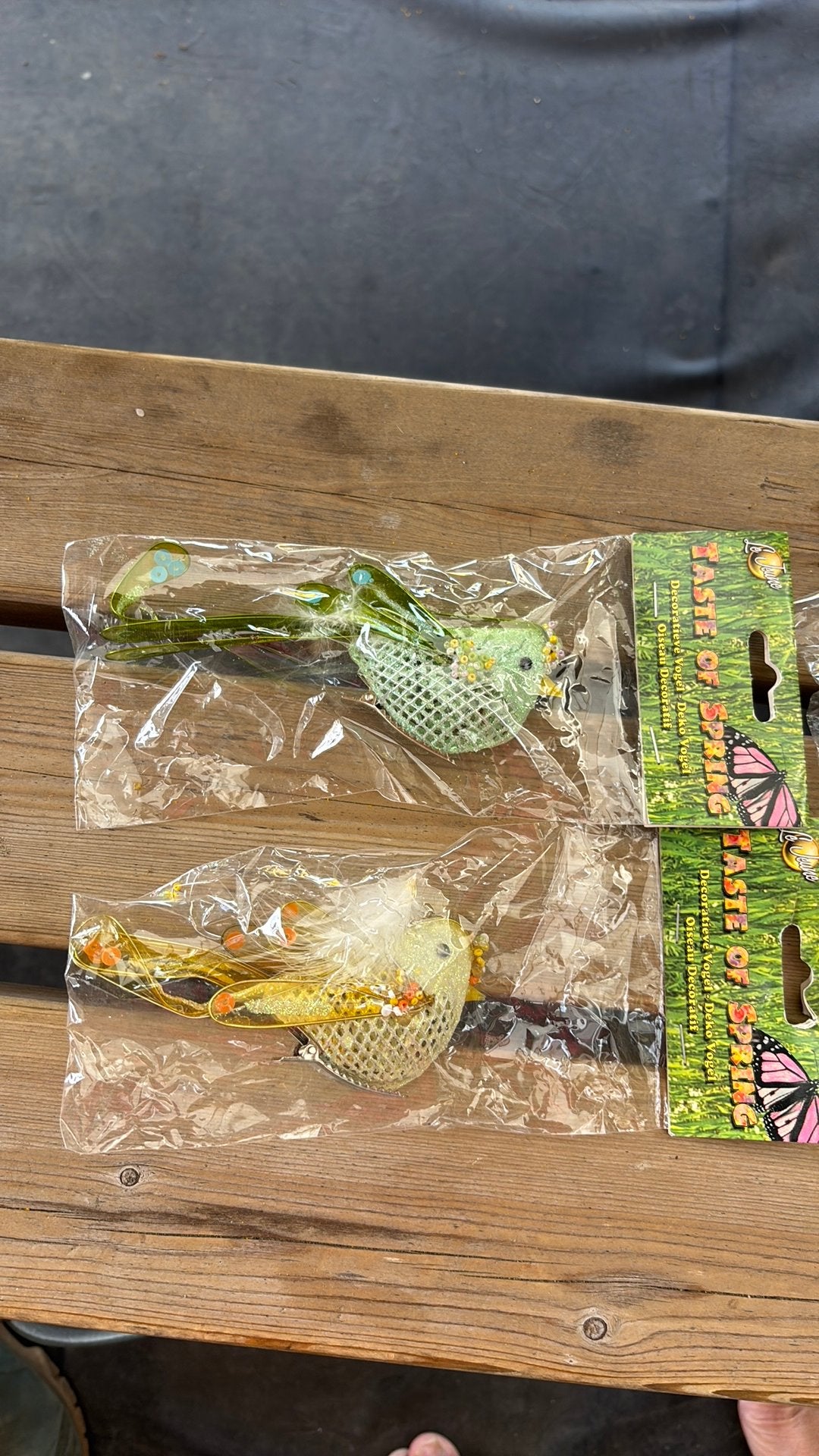 Decoratieve vogel met clip, Ophalen of Verzenden, Nieuw, Overige typen