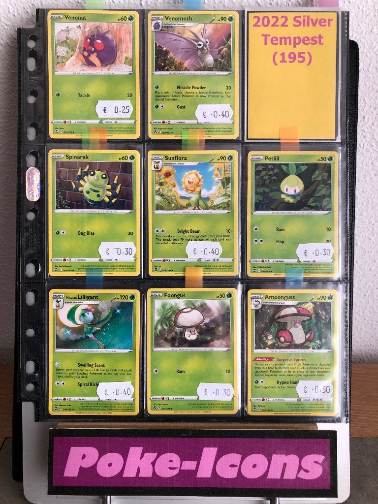 2022 SW&SH 195 Silver Tempest (Non-Holo's), Hobby en Vrije tijd, Verzamelkaartspellen | Pokémon, Ophalen of Verzenden, Zo goed als nieuw