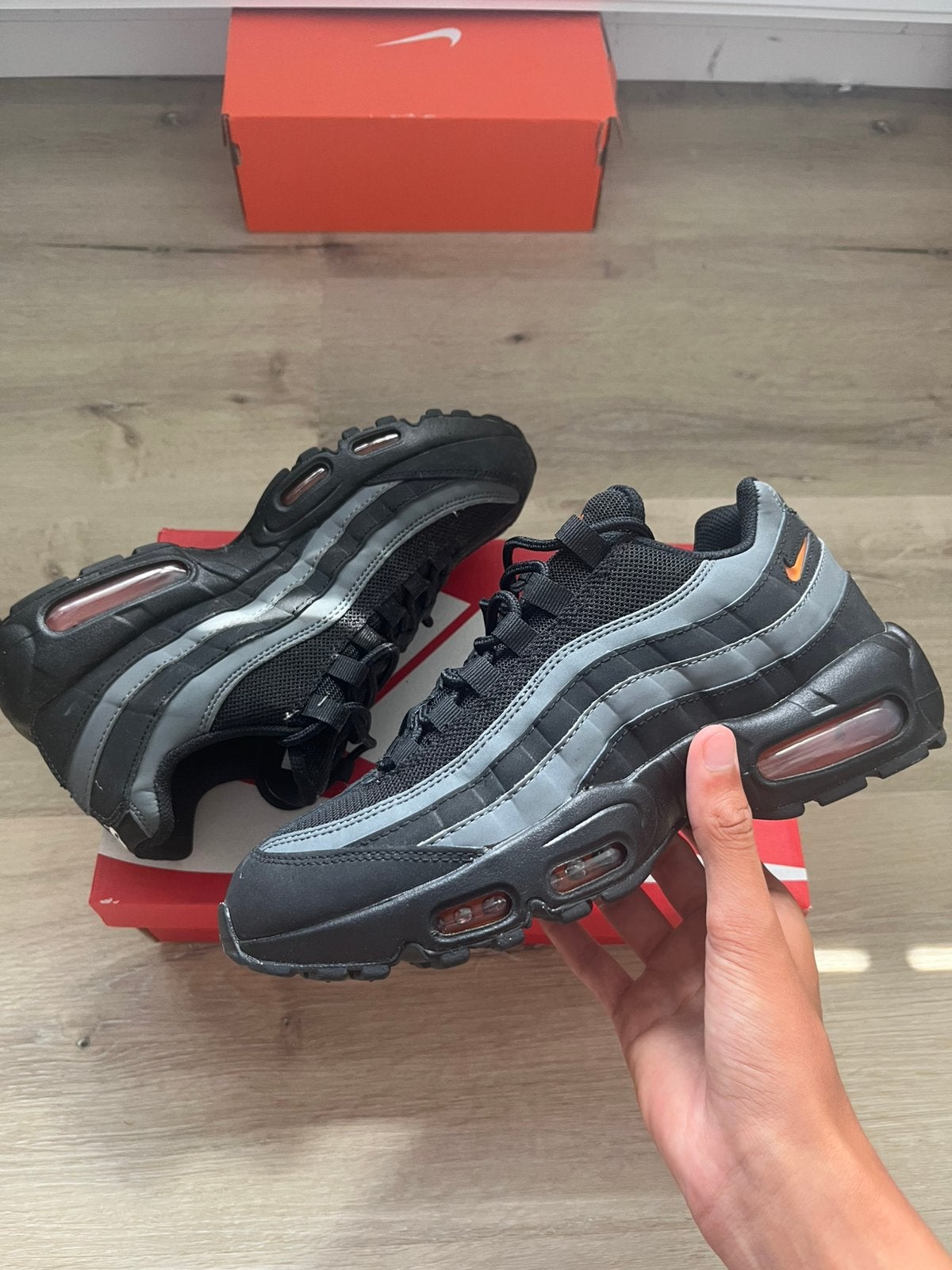 Nike air max 95, Ophalen, Zo goed als nieuw, Overige kleuren, Sportschoenen
