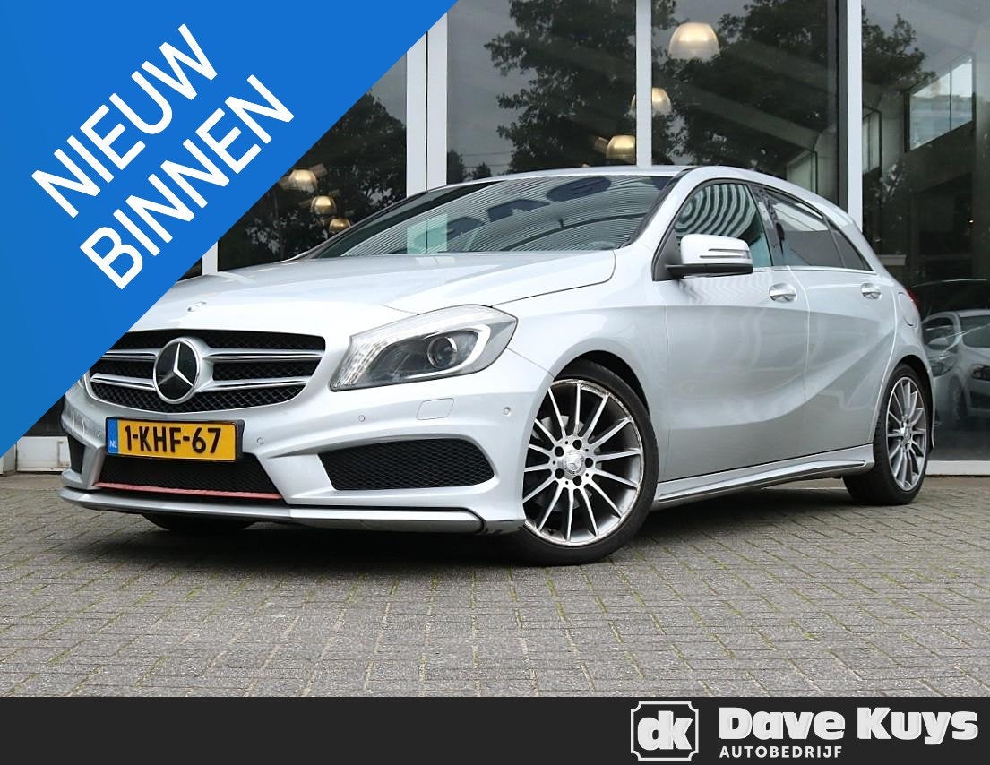 Mercedes-Benz A-klasse 200 Ambition AMG Line | Camera | Stoe, Auto's, Stof, Gebruikt, 1595 cc, 695 kg