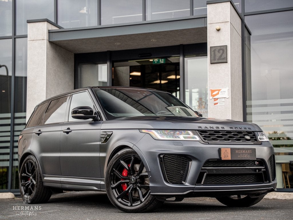 Land Rover Range Rover Sport 5.0 V8 SVR / Org NL / SVO / Mer, Auto's, Land Rover, Gebruikt, 3000 kg, Bedrijf, Vierwielaandrijving